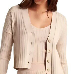 ABERCROMBIE & FITCH Soft A&F Collection Luxe Loft Tank Top Tan Size Small